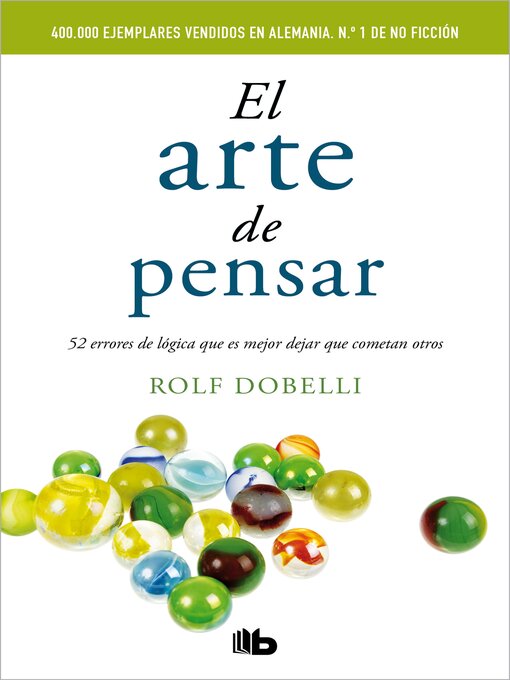 Title details for El arte de pensar by Rolf Dobelli - Wait list